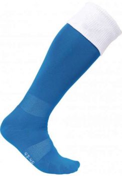 TWO-TONE SPORTS SOCKS Sporty Royal Blue/White 43/46