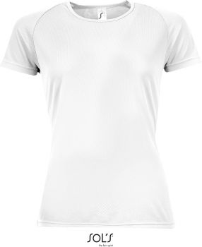 SOL'S | Dámské raglánové sportovní tričko white M