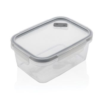 Krabička na jedlo 0,8l z Tritan™ Renew, vyrobené v EÚ sivá, priehľadné