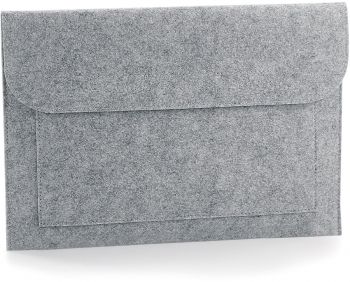 BagBase | Plstěná taška na notebook grey melange onesize