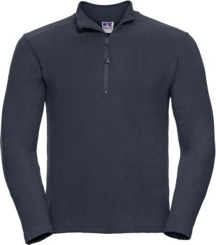 Russell | Mikrofleecový svetr s 1/4 zipem french navy XXL