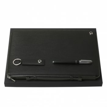 Set HUGO BOSS (rollerball pen, conference folder A4 & key ring)