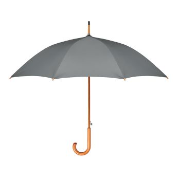 CUMULI RPET 23.5" RPET pongee deštník grey