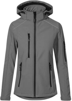 Promodoro | Dámská zimní softshellová bunda steel grey L