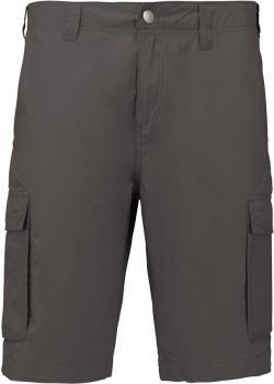 Kariban | Pánské bermudy light charcoal (40)
