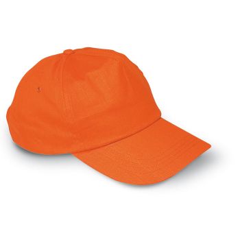 GLOP CAP Čepice s kšiltem orange