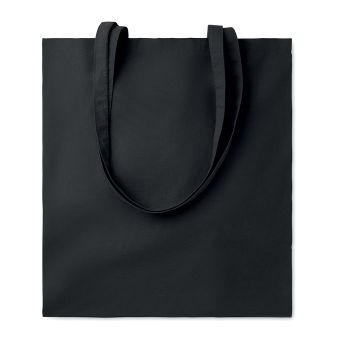 COTTONEL COLOUR + Barevná nákupní taška black