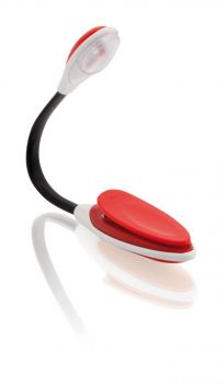 Lektura clip lamp red