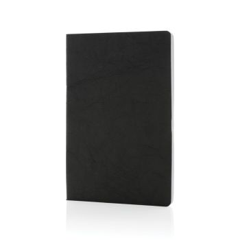 Zápisník Salton A5 z luxusného kraftu čierna