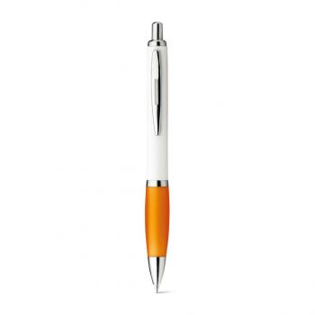DIGIT. Guľôčkové pero s kovovou sponou Oranžová