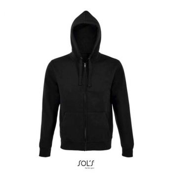 SOL'S SPIKE MEN - ZIP HOODIE Black M