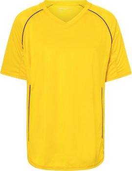 James & Nicholson | Týmové tričko yellow/black XXL