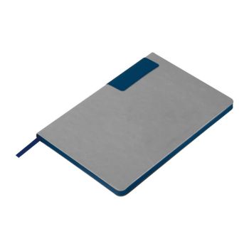 Zápisník A5 s farebnými okrajmi dark blue