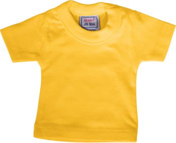 James & Nicholson | Mini tričko gold yellow onesize