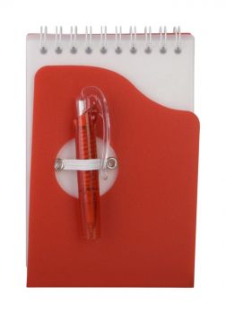 Ideas notebook red
