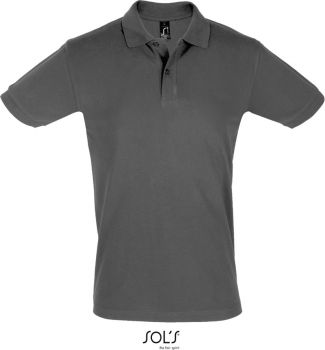 SOL'S | Pánské piqué polo dark grey XL