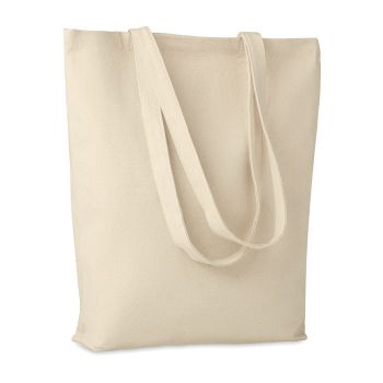 RASSA Plátěná nákupní taška beige