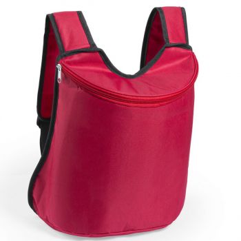 Polys cool bag backpack red