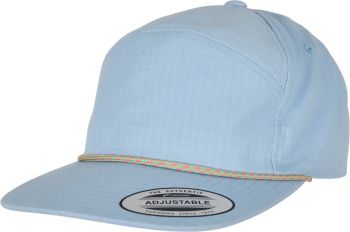 Flexfit | 4 panelová kšiltovka "Jockey" light blue onesize