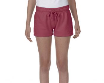 LADIES' FRENCH TERRY SHORTS Crimson XL