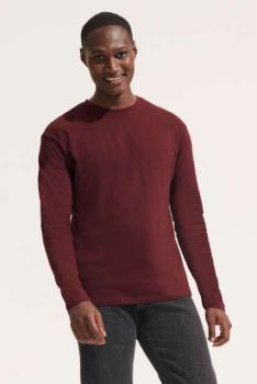 SOL'S MONARCH - MEN'S ROUND COLLAR LONG SLEEVE T-SHIRT Royal Blue XL