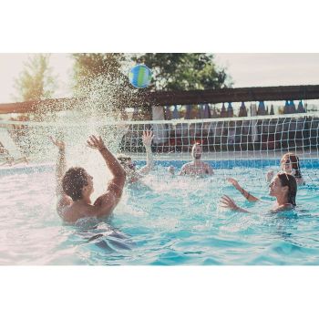 GRASP Neoprenový 16 cm plážový míč Vícebarevné