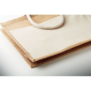 BAGA Jutová nákupní taška Béžová