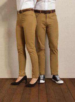 LADIES' PERFORMANCE CHINO JEANS Steel S