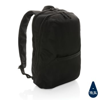 Moderný batoh na 15.6" notebook Impact z 1200D RPET AWARE™ čierna