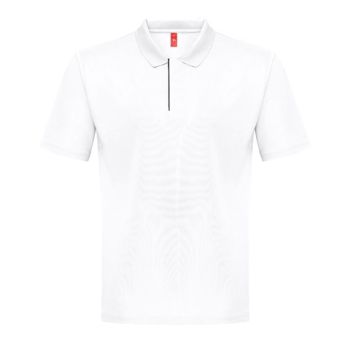 THC DYNAMIC WH. Pánske technické polo tričko Biela 3XL