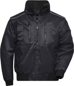 James & Nicholson | 3-v-1 pilotní bunda black XXL