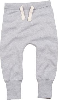 Babybugz | Dětské tepláky heather grey melange 6-12