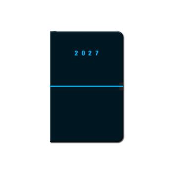 Mini diár A6 CAPRI čierny 2027
