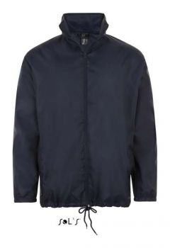 SOL'S SHIFT - UNISEX WATER REPELLENT WINDBREAKER French Navy M