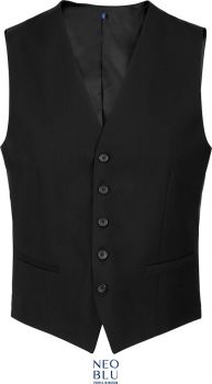 NEOBLU | Pánská vesta deep black (50)