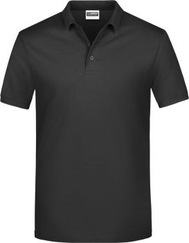 James & Nicholson | Pánské piqué polo black M