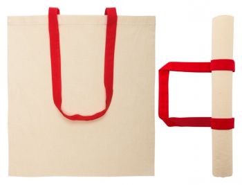 Fuzox shopping bag red