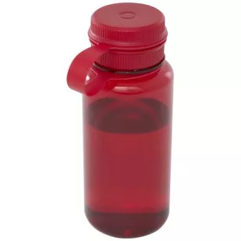 Sportovní láhev Ryder s obsahem 900 ml, certifikovaná podle normy RCS, z materiálu RPET a s multifunkčním víčkem Červená