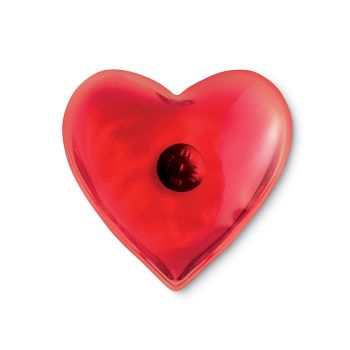 WACO Ohřívač rukou tvaru srdce red