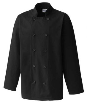 LONG SLEEVE CHEF’S JACKET Black L