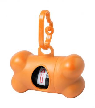 Rucin zásobník na vrecká na psie exkrementy orange