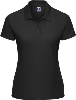 Russell | Dámské piqué polo black L