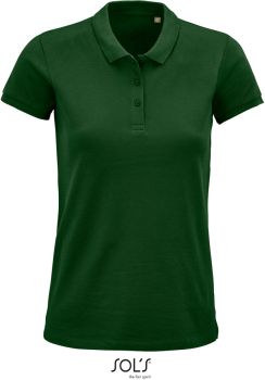 SOL'S | Dámské piqué polo z bio bavlny bottle green M