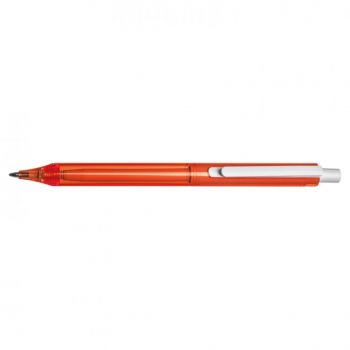 Transparentné guľôčkové pero Red