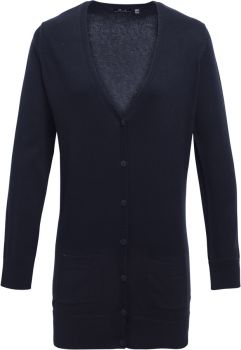 Premier | Dámský cardigan dlouhý navy 12_M