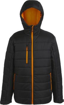 Regatta | Thermo bunda "Navigate" black/orange pop L