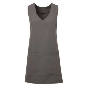 ‘TULIP' WRAP AROUND TUNIC Dark Grey L/XL
