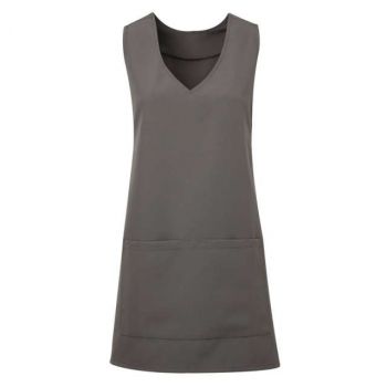 ‘TULIP' WRAP AROUND TUNIC Dark Grey S/M