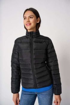 LADIES' PADDED JACKET Black M