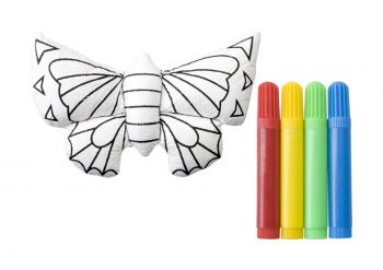 Dranimal 3d painting toy; butterfly multicolour